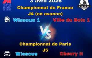 CHAMPIONNAT DE PARIS IDF - J5